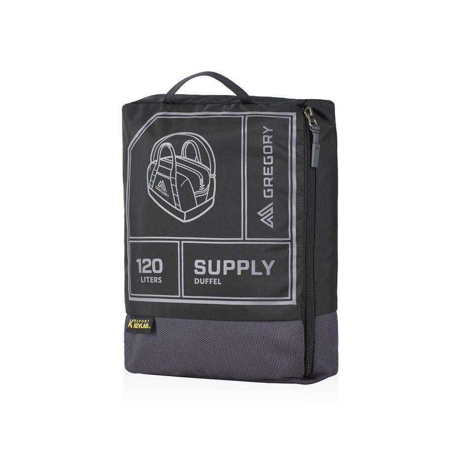 Supply Duffel 120 in the color Obsidian Black. image number 2